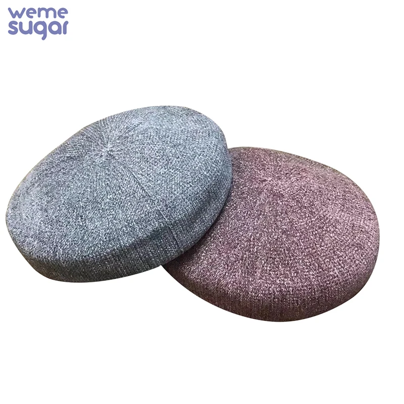 

Popular New Material Winter Cap Beret Hat for Girls