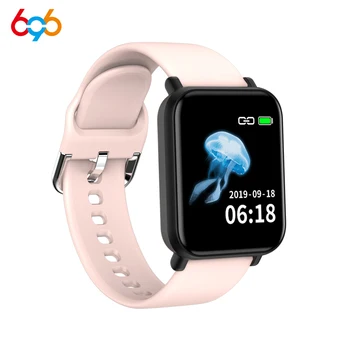 

696 R16 Smart Bracelet Blood Pressure Heart Rate Monitor Pedometer Waterproof Sport Smart Watch men For Android iOS Phone