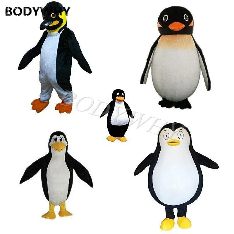 Penguin Mascot Costume Suits Cosplay Party Game Dress Outfits Halloween Xmas Birthday Props Adult Size | Тематическая одежда и