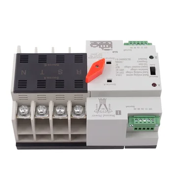 

Double power source automatic switch 4 p100a blurred PC isolation ATS