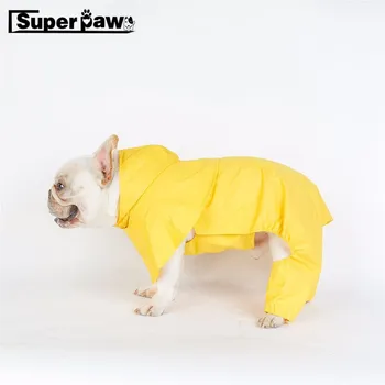 

French Bulldog Fashion Raincoat For Small Medium Dogs Rain Coat Pet Dog Clothes Waterproof Pug Schnauzer Corgi Jacket JXC05