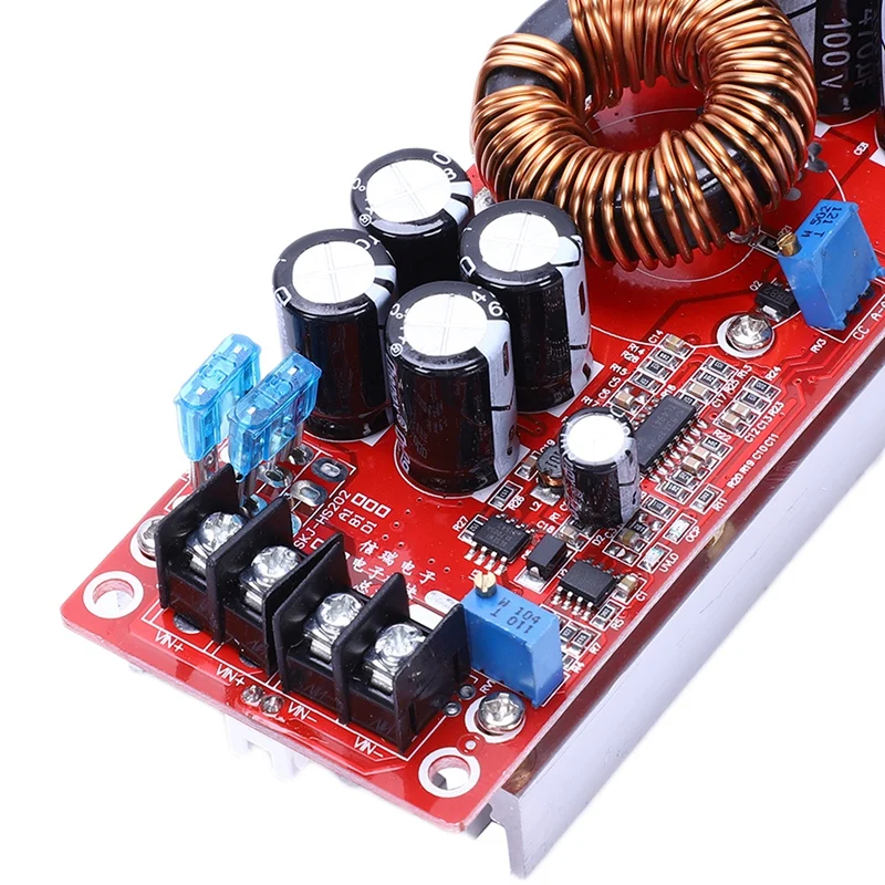 1200W 20A DC конвертер усилитель автомобильный Повышающий Модуль питания 8-60V до 12-83V