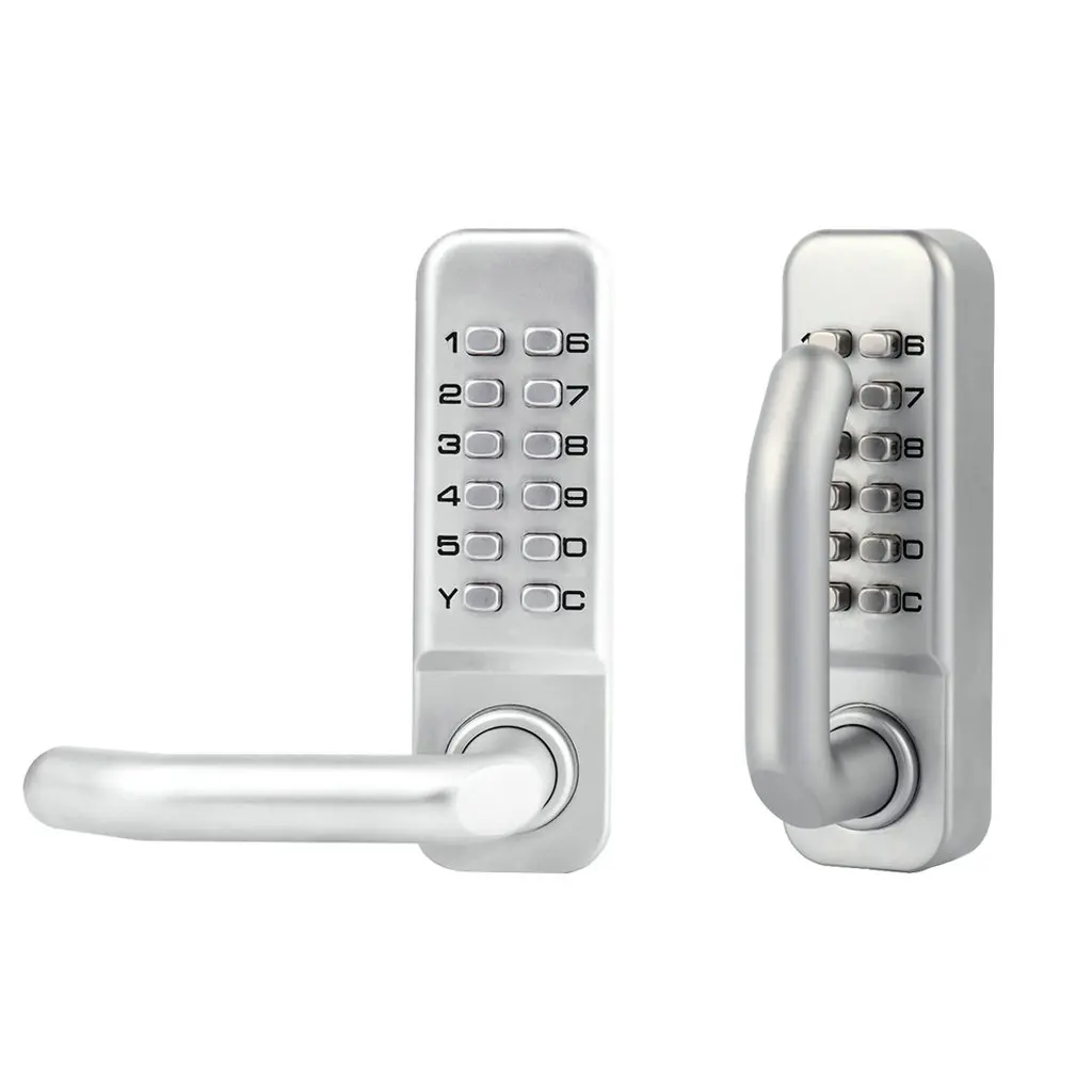 Doublesided Door Lock Mechanical Password Combination Entrance Keyless