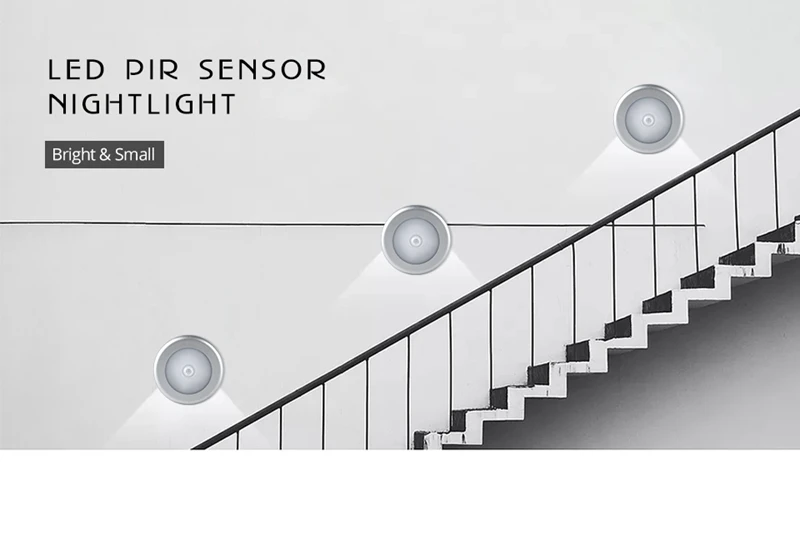 PIR датчик движения светодиодный светочувствительный настенный потолочный светильник Для Прихожая кухня ЛЕСТНИЦЫ шкаф WC освещение