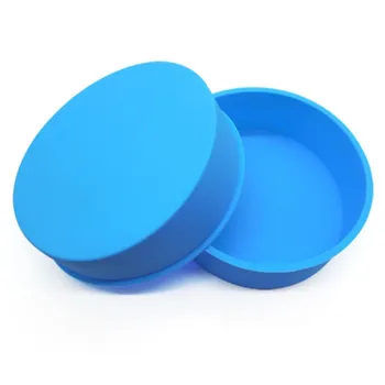 

4inch Silicone Round Pudding Mold Cake Decorative Pan Non Stick Baking Tray Muffin Mousse Mould DIY Baking Pastry Tools Bakeware