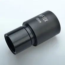 Биологический микроскоп широкополевой окуляр WF10X 18 мм объектив 23,2 мм сетка 0,01 мм