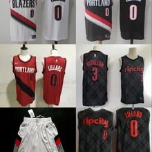 A+++ качественные мужские взрослые#0 Damian Lillard 3 c. J. Шорты из Джерси Портленда