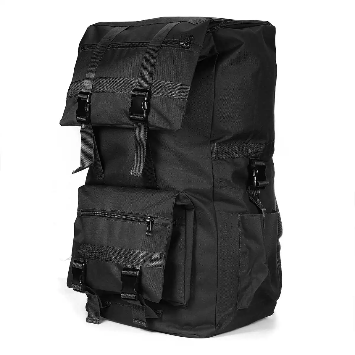 110л альпинистская Сумка военный рюкзак Водонепроницаемый тактический рюкзак спортивный Кемпинг Туризм альпинистская сумка для женщин и мужчин - Цвет: Black