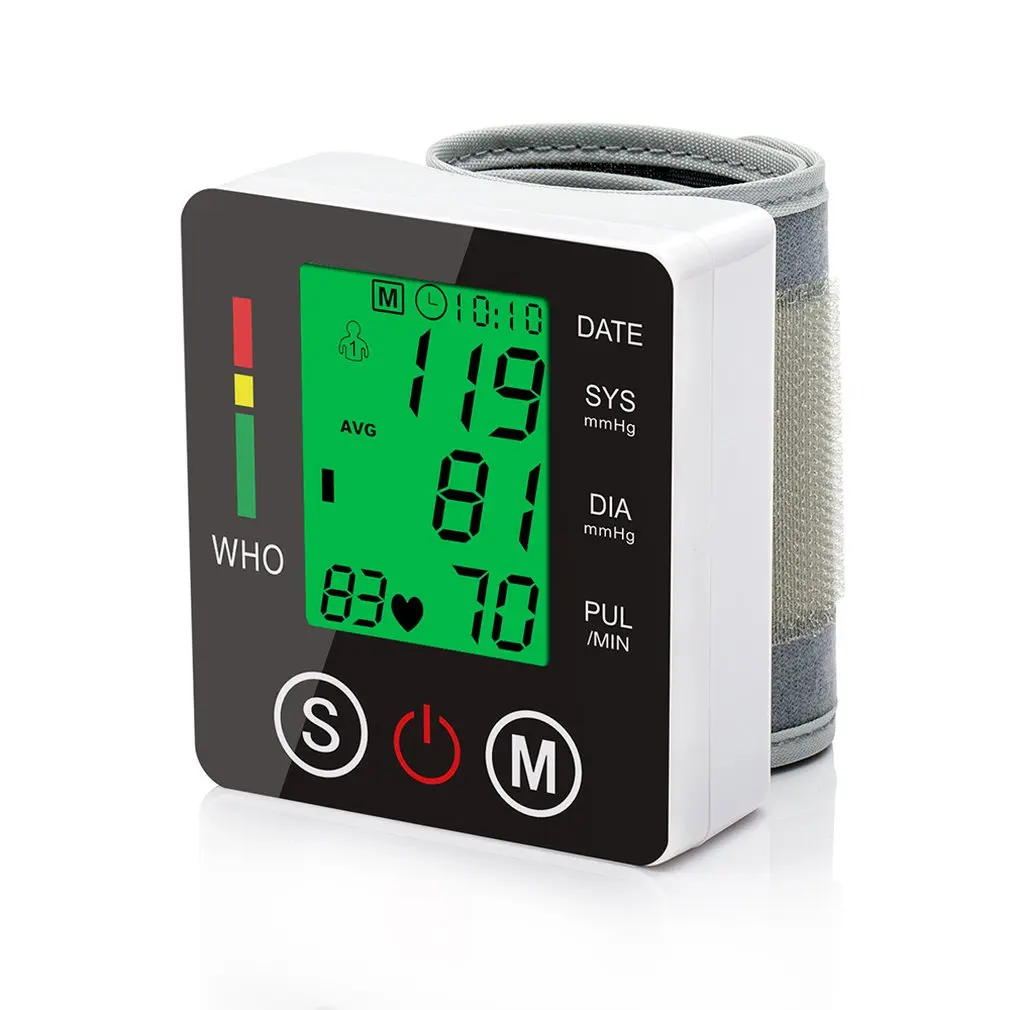 Automatic Intelligent Wrist Electronic Sphygmomanometer Home Health