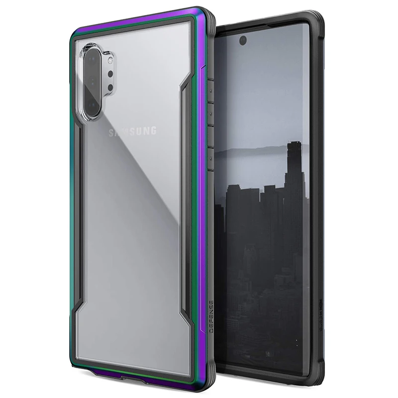 X-Doria Defense Shield чехол для телефона samsung Galaxy Note 10 Plus военный класс падение проверенный чехол для Note 10 Алюминиевый Чехол
