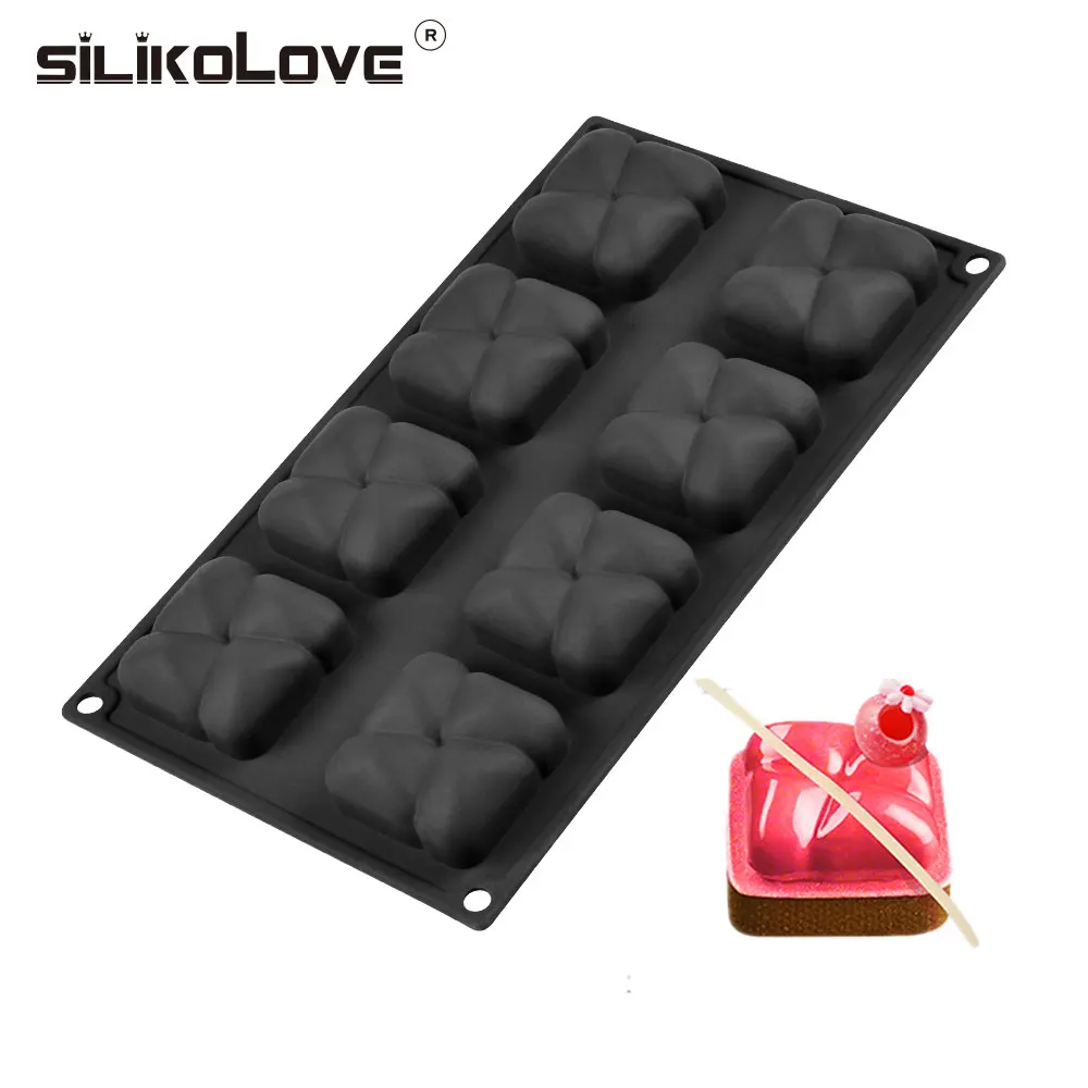 

SILIKOLOVE 3D Mousse Dessert Silicone Mold Cake Decorating Tools For Baking DIY Bakeware Jelly Moulds Forms