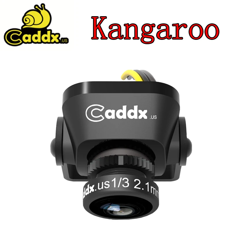 Caddx Kangaroo FPV камера 1000TVL 2,1 мм стеклянный объектив/2 М 2,1 мм объектив 16:9/4:3 переключаемый WDR 4ms низкая Lantency