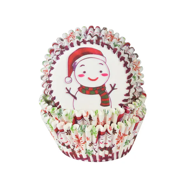 100pcs/set Muffin Liners Cupcake Paper Cups Cake Forms Baking Box Case Cake Mold Decorating Tool Wedding Birthday Party Supplies C05