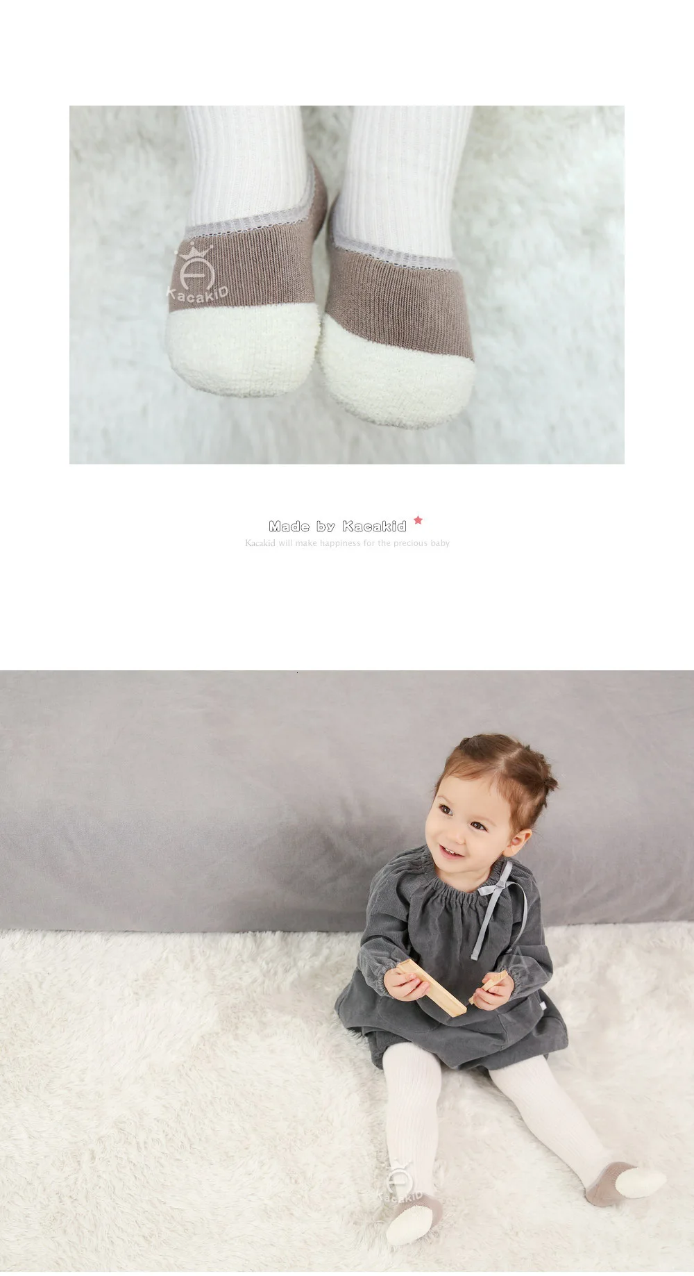Зимние детские Нескользящие хлопковые носки для новорожденных, носки кашемировые теплые махровые спортивные носки для маленьких мальчиков и девочек, однотонные модные носки