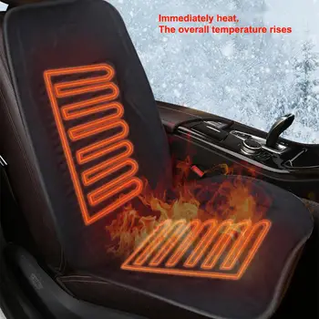 

12V Car Heating Cushion Winter Car Electric Heating Seat MatCar Intelligent Temperature Control Heating Warm Pad
