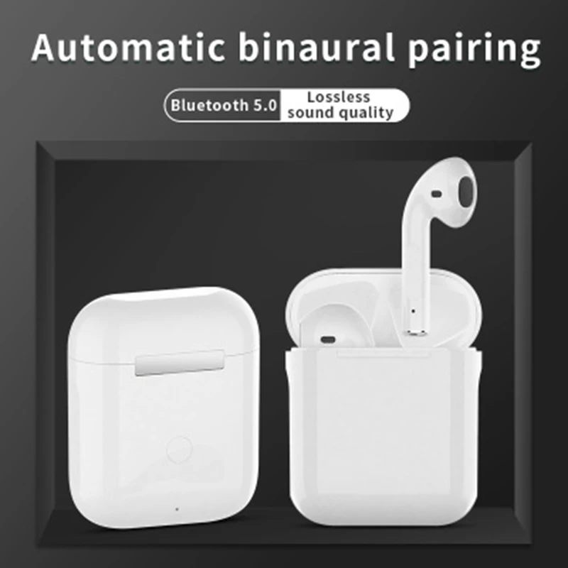 Wireless Earphones TWS Bluetooth 5 0 Earphones Ear Hook Running Noise Cancelling Stereo With MIC Voice assistant Power display