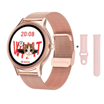 

Smart Watch for Women DT66 Female Smartwatch Heart Rate Monitor Blood Pressure Oxygen Menstrual Reminder Fitness Tracker VS DT88