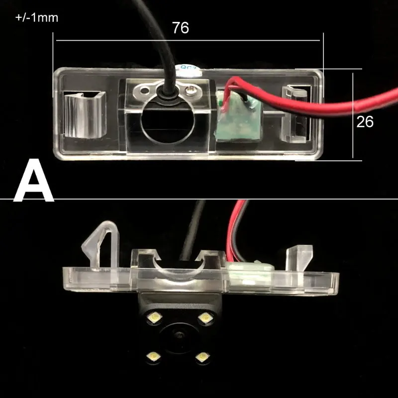 For Peugeot 106 1007 207 207CC RCZ HD CCD Vehicle Camera Night Vision Rear View Camera Reversing Camera Car Back up Camera (3)