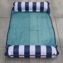 Гамак складной двойной спинкой с чистой водой плавательный матрац вода вверх кресло для отдыха плавающая кровать диван водопроводные принадлежности