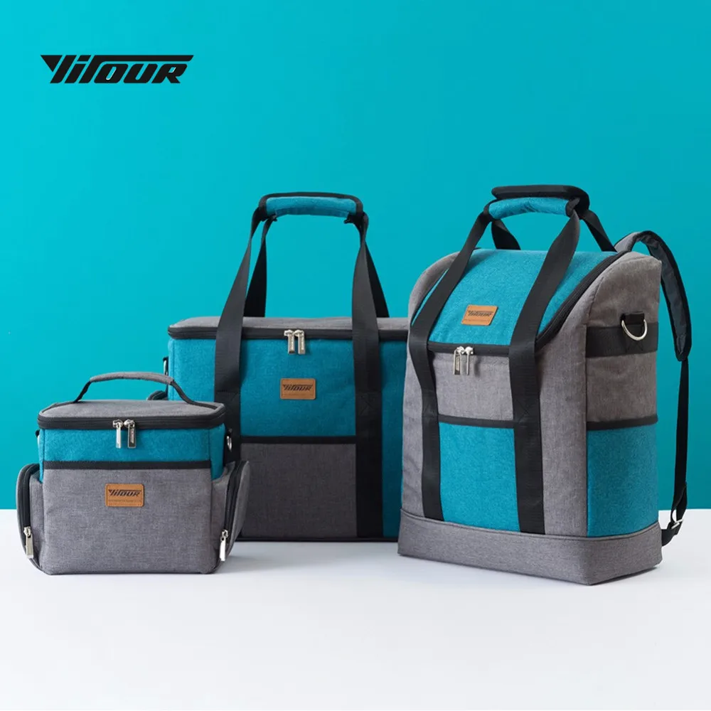 

Cooler Bag for Food Storage Picnic Thermal Bags Travel Men Women Thick Lunch Bags 900D Oxford Insulation bag for Camping Picnic