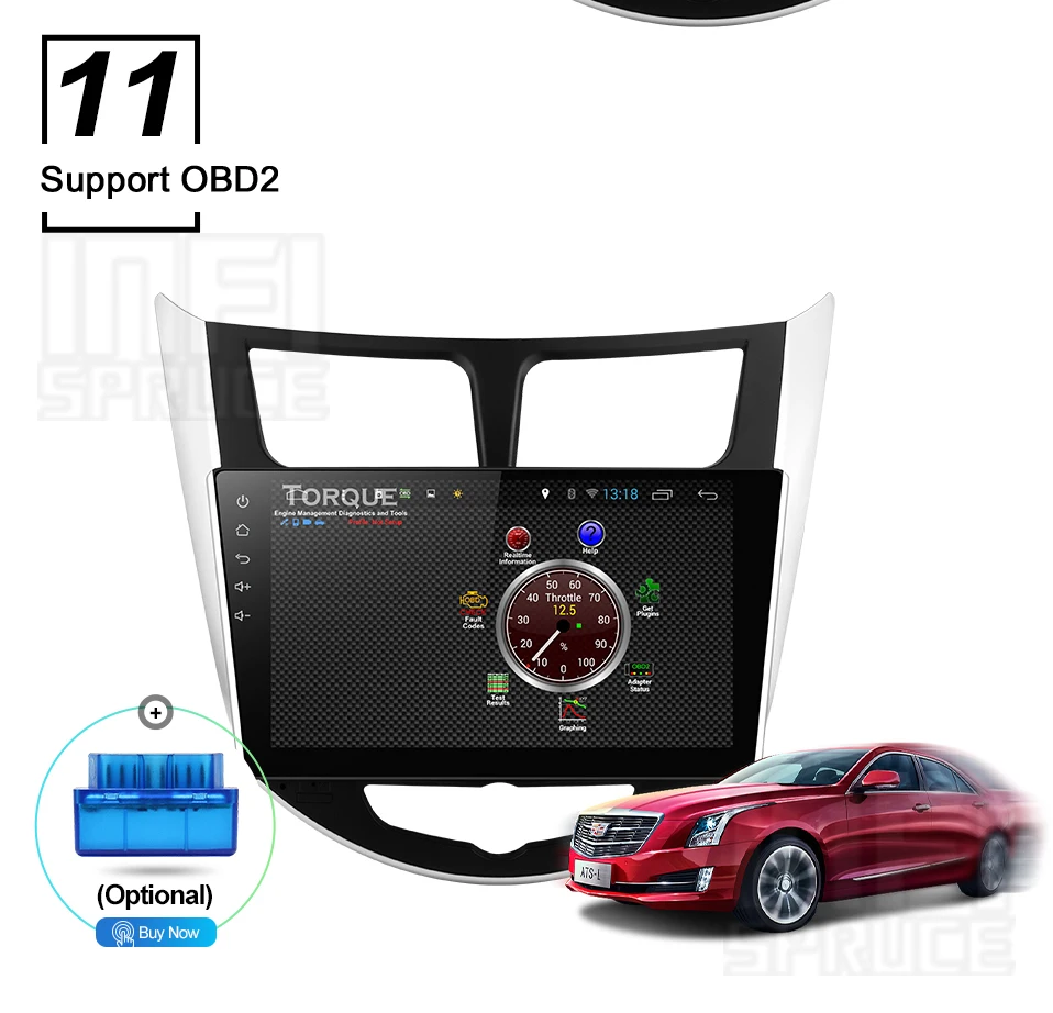 Clearance For Hyundai Solaris accent Verna i25 car dvd IPS  Android with gps navigation radio video car stereo multimedia player 14