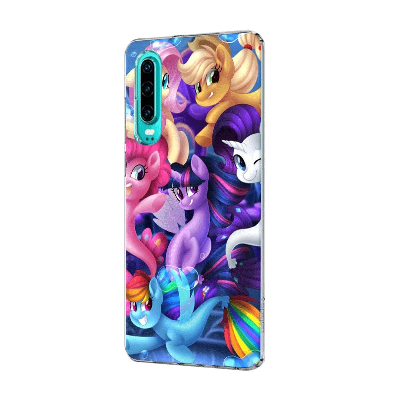 Чехол для мобильного телефона для Huawei Honor 6a 6C 7A 7C Note 10 8X View 20 8 9X Lite Pro Play жесткий чехол My Little Pony Luna - Цвет: H9