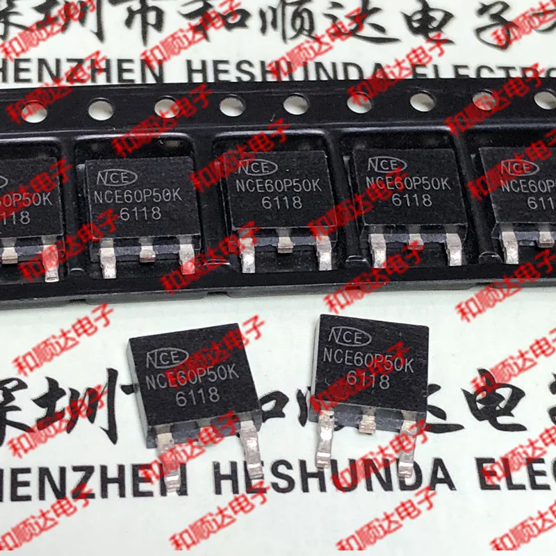 10 шт./лот NCE60P50K запас до-252-60 V-50A