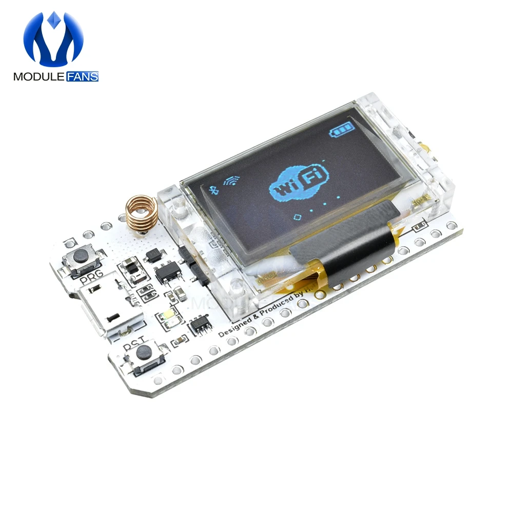 SX1278 ESP32 LoRa 0,96 дюймовый синий светодиодный цифровой дисплей Bluetooth wi-fi-комплект модуль IOT макетная плата для Arduino 433 МГц 470 МГц
