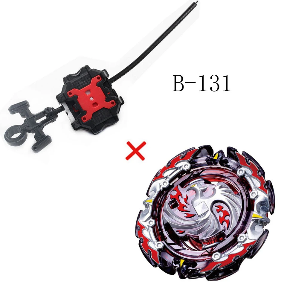 Оригинальные спиннинговые игрушки Beyblade Burst B154 B153 Топ Bayblade с пусковой установкой Металл Fusion Битва игрушка Bey Blade Blades Boy Gitf - Цвет: B-131