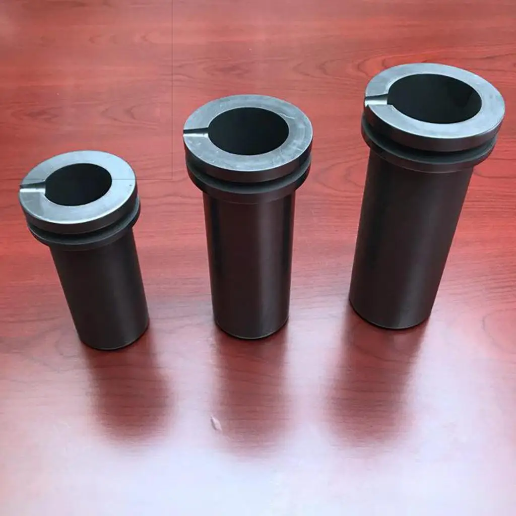 Graphite Crucible Metal Melting Gold Silver Scrap Casting Mould Melt 1KG/2KG/3KG