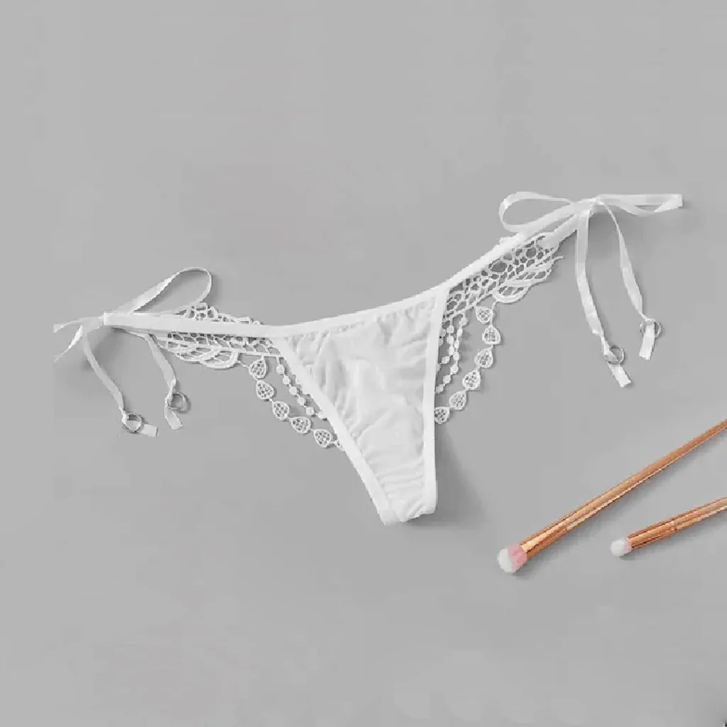 Exotic Set Sexy Briefs Temptating Novelty Women Sexy Lace Tie Side Lace Panty Lingerie Underwear Thong G-string Adult Sex toys