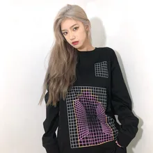 CAVEMPT C.E Pullover Three-dimensional Abstract Pattern Cotton Print Men Women 1:1 High Quality C.E Oversized Casual Sweater