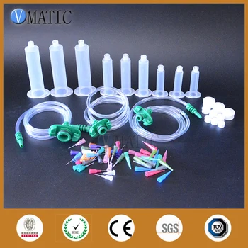 

Free Shipping Quality Liquid Dispensing Adhesive Glue Pneumatic Syringe + Needle + Barrel Adapter For Syringe 5/10/30cc ml