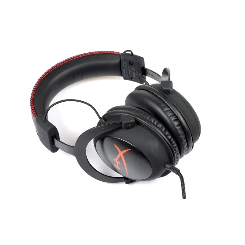 Игровая гарнитура HyperX Cloud Core Headset Black 15–25000 Гц, 60 оМ, 98 дБ, 2 х mini-Jack 3.5 мм, 53 мм, цвет: черный/красный