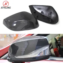 Q50 боковое зеркало Обложка для Infiniti Q50S сухой углеродного волокна зеркало заднего вида крышки
