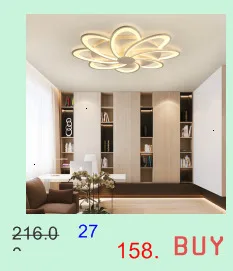 Chandelierrec современный детский комната светодиодный Потолочные светильники AC85 ~ 265 V сердце потолочного типа лампы Главная светильники для
