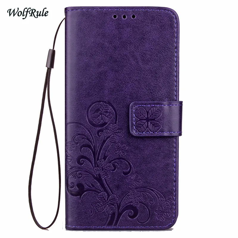 Для samsung Galaxy XCover 4S чехол для samsung XCover 4S Чехол Флип PU кошелек чехол для телефона чехол для Galaxy XCover 4S чехол 5'' - Цвет: Purple