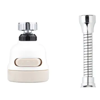 

Adjustable Tap Splash Percolate Nozzle Abs 360 Degree Rotatable Kitchen Faucet Spray Head Water Tap Percolate Diffuser