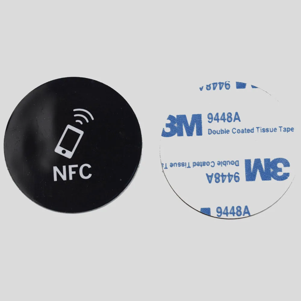 

1pcs NFC Sticker UID IC Changeable Smart Keyfobs Tags RFID 13.56MHz Block 0 Sector Writable anti-jamming mobile phone sticker