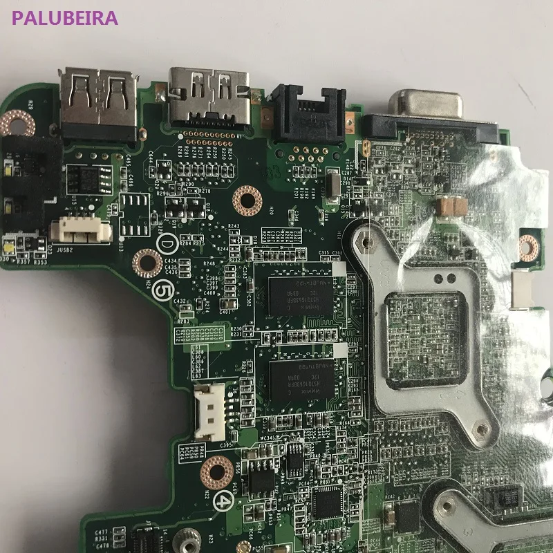 Материнская плата для ноутбука 1764 1564 дюйма модель palu00w15k REV:A00 PWB:5X2FJ DA0UM3MB8E0 HM55 DDR3