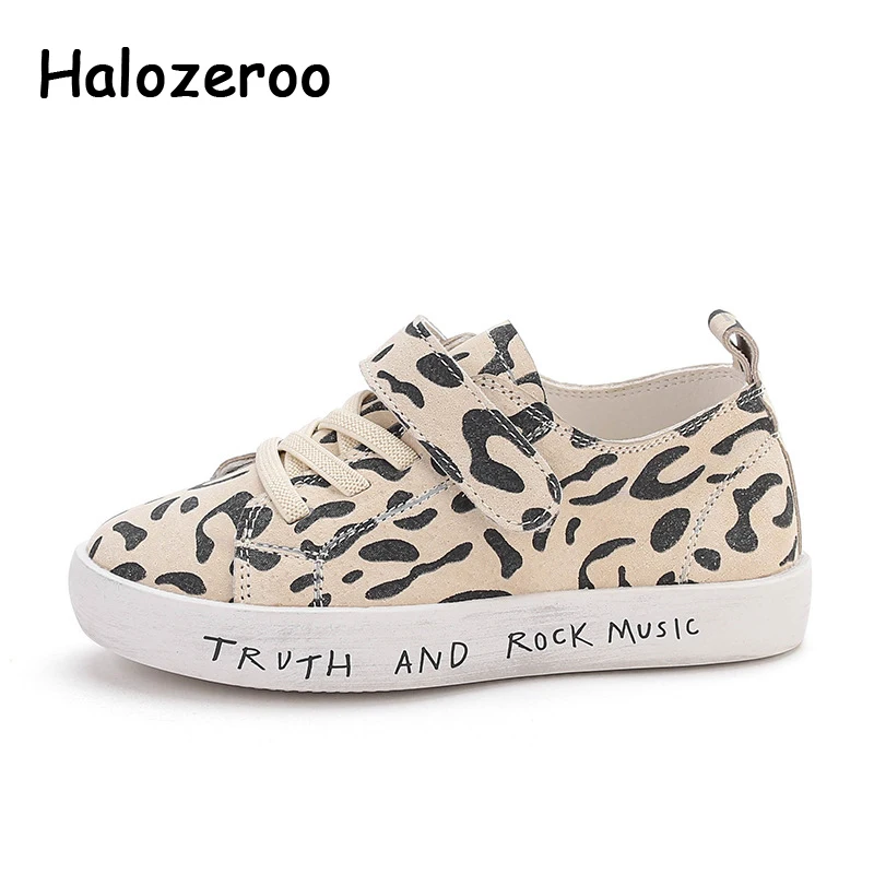 girls leopard sneakers