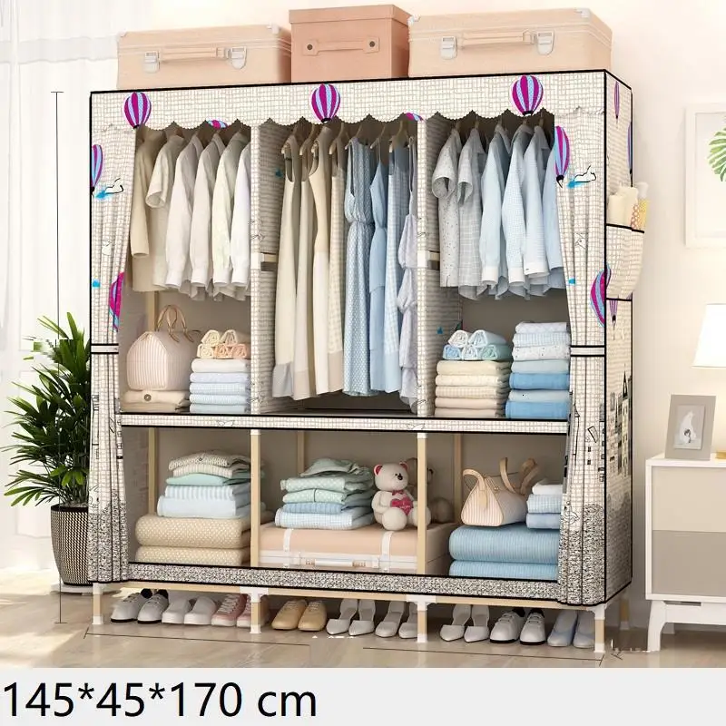 Version L Шкаф для хранения Ropero Placard rangeli Per La Casa Penderie мебель для спальни Mueble De Dormitorio Closet Guarda Roupa - Цвет: Version L