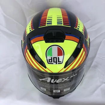 

Motorcycle Helmet Motorbike Motocross Helmet Crash Helmet Scooter Riding Full Face Helmets Casco Double Lens