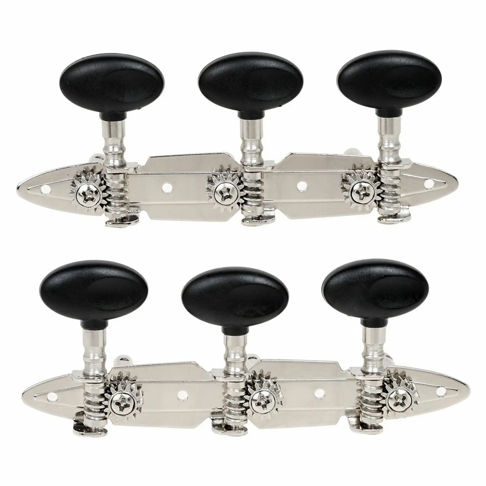 1 Set 3x3 Classical Guitar Tuners Tuning Pegs Machine Heads Chrome | Спорт и развлечения