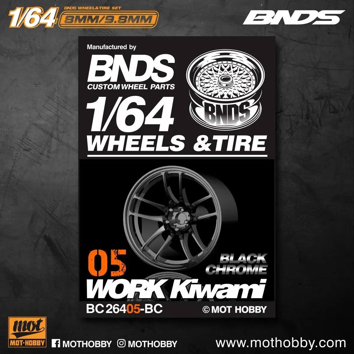 1:64 bnds競争力のあるホイールとタイヤTE37/アドバンgt/RPF1/アドバン