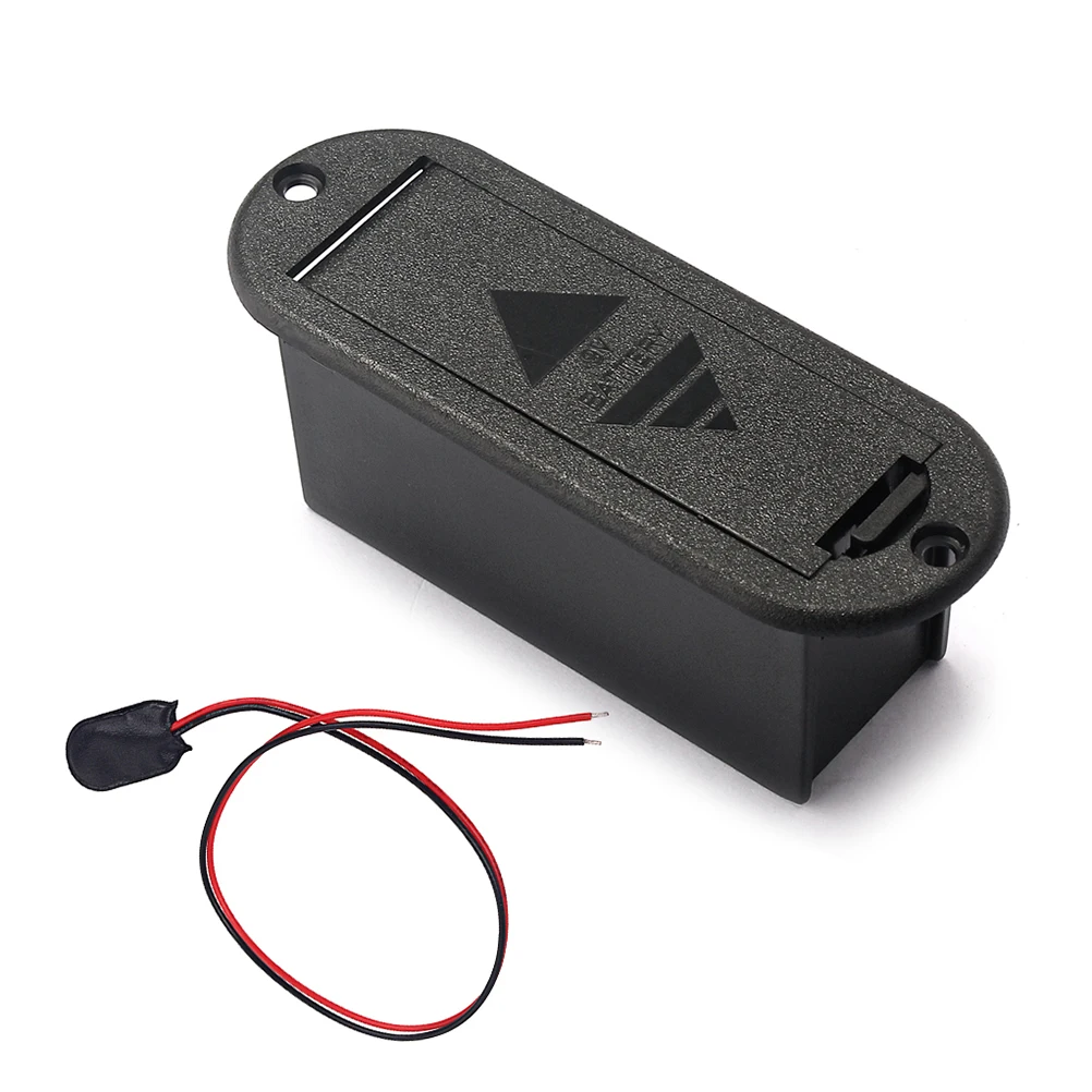 

1 PC Battery Holder Box High Quality Horizontal Professional Guitar Battery Holder for Musical Instrument Guitar Music Player