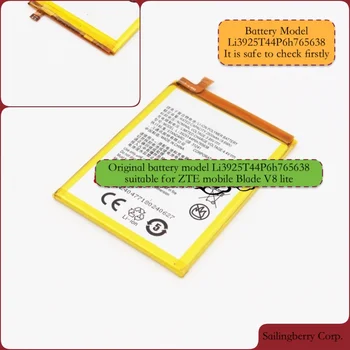 

Original battery suitable for ZTE-mobile Blade V8 lite with battery model Li3925T44P6h765638（Please check this model firstly）