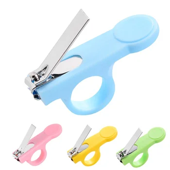 

Kids Nail Cutters Shower Gifts Set 4 Colors Baby Nail Clippers Safety Infant Finger Toe Trimmer Scissors