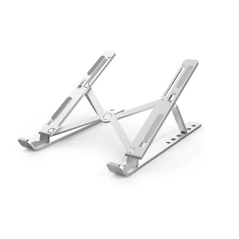 

Aluminum Alloy Tablet Bracket Mount Foldable Laptop Stand Rack for Pc Computer Folding Adjustable Notebook Rack