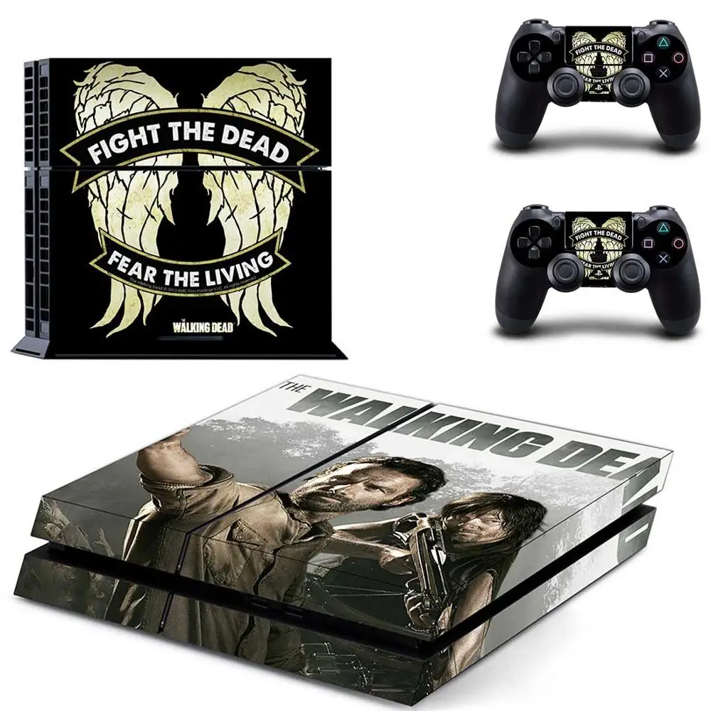 DPTM0627 Виниловая наклейка для PS4 The Walking Dead PS 4 Play station 4 sticker s Pegatina для консоли sony playstation 4 и контроллера skins - Цвет: DPTM0627